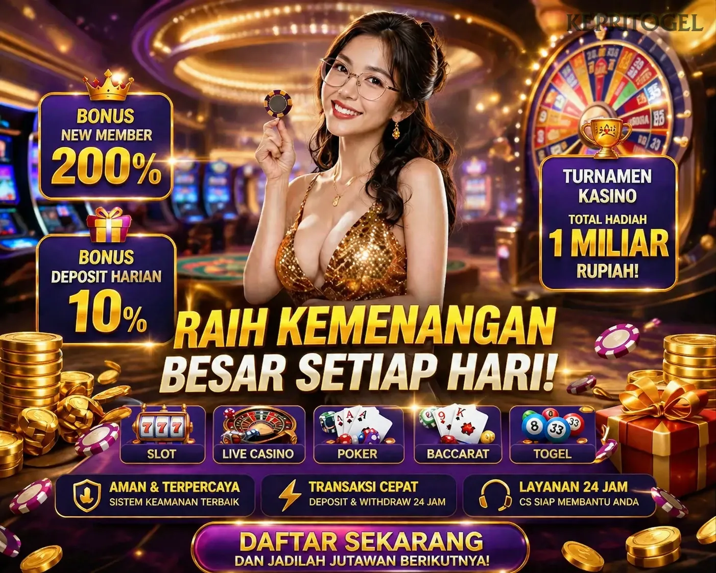 Ikon aplikasi kepritogel resmi